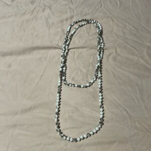 long beaded necklace